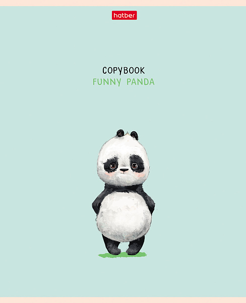 Тетрадь 40 л. кл. "FunnyPanda"