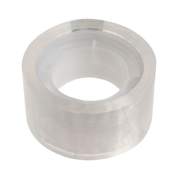 Клейкая лента 24мм*15м INDEX прозрачный (спайка 6шт)