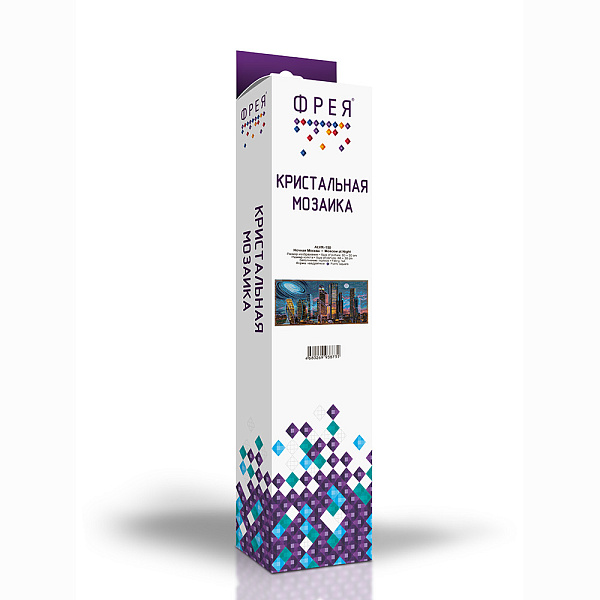 Алмазная мозаика 60*30 "ФРЕЯ" "Ночная Москва"