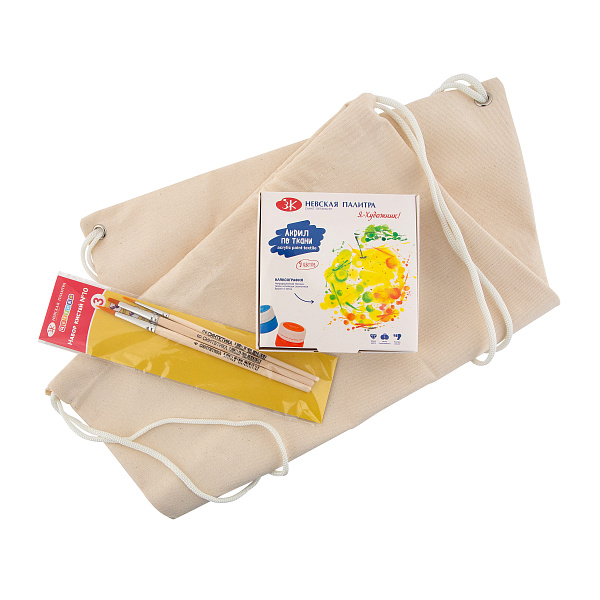 Набор для росписи по ткани "Я-Художник!" "Распиши рюкзак"