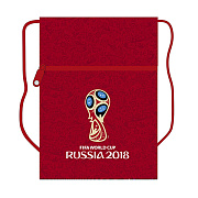 Мешок для обуви 41*49 на молнии 1 отд. -ЧМ ПО ФУТБОЛУ 2018-