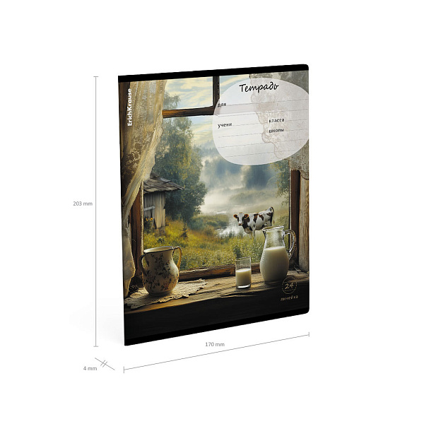 Тетрадь 24 листа в линию ErichKrause Countryside, MIX-PACK