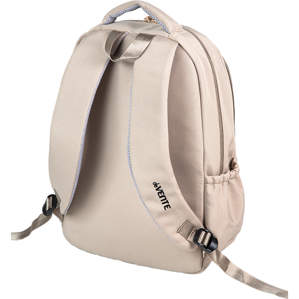 Рюкзак "deVENTE. Modern Concept Soft" подростковый 44x31x18 см (18 л) 500 г, плотный износостойкий нейлон с водоотталкивающей пропиткой, 1 отделение на молнии с уплотненным отделением для ноутбука до 15 дюймов и книг, 1 переднее отделение на молнии, 