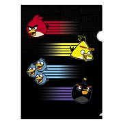 Папка-уголок "ANGRY BIRDS" Hatber А4 Пластик