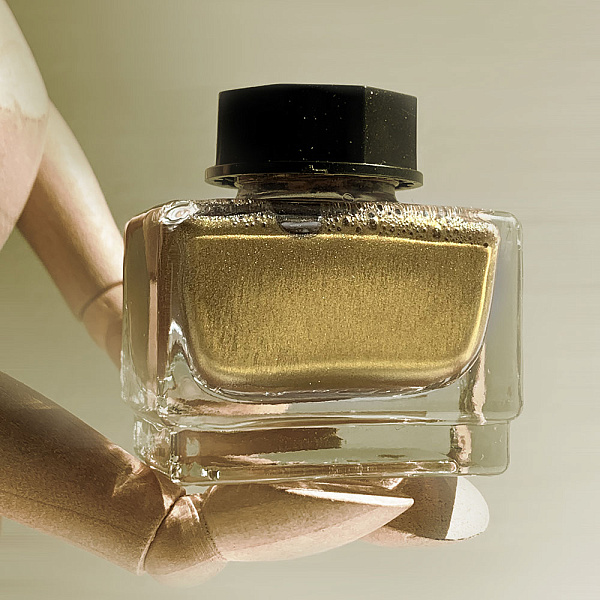 Тушь для рисования и каллиграфии 15 мл "Малевичъ" Золото металлик