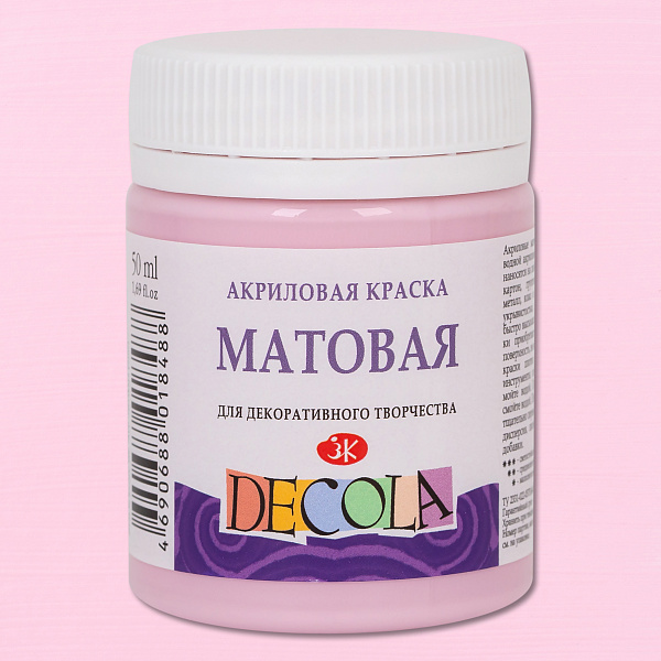 Акрил 50 мл матовый Декола Сакура