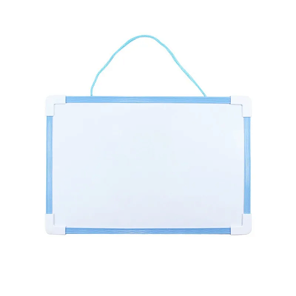 Доска магнитно маркерная, с магнитами и маркером голубая 20*30