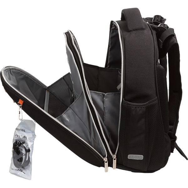 Рюкзак школьный "deVENTE. Choice. Wild Power" жесткий 38x28x16 см (17 л) вес 950 г, 1 отд. на молнии с разделителями для учебников, 1 отделение с органайзером, 2 боковых кармана сеткой на резинке, эргономичная формоустойчивая вентилируемая спинка (ев
