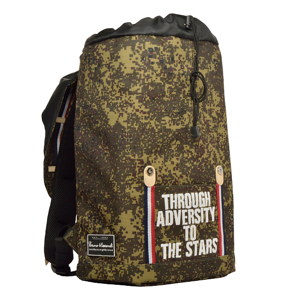 РЮКЗАК "ЧЕРЕЗ ТЕРНИИ К ЗВЕЗДАМ" камуфляж