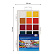 Акварель 18 цветов Гамма "Классическая", без кисти, пластиковая упаковка, евпроподвес
