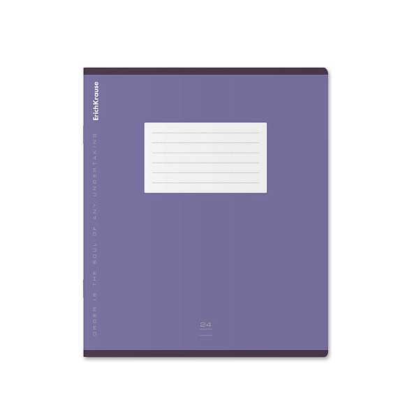 Тетрадь 24 листа в линию ErichKrause Unicolor Bright, MIX-PACK