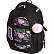 Рюкзак "deVENTE. Ergo. Anime Style" школьный 39x28x20 см (18 л) 600 г, 2 отделения на молнии, одно с уплотненным отделением для ноутбука до 15 дюймов и книг и карманом для учебников, второе с органайзером и карабином для ключей, передний карман на мо
