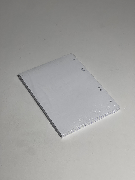 Сменный блок для тетрадей на кольцах А5, 120 листов, клетка, блок офсет, 60 гр/м, белизна 100%