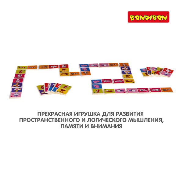 Домино. Ферма, Bondibon, BOX 