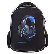 Рюкзак Hatber ERGONOMIC light-Играй!- 38х29х12,5см EVA материал 3D эффект нагрудная стяжка светоотра