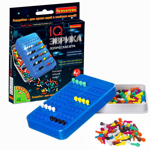 Логическая игра Bondibon IQ Эврика премиум-издание