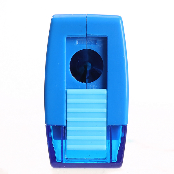 Точилка 1 отв. Deli пластик ассорти