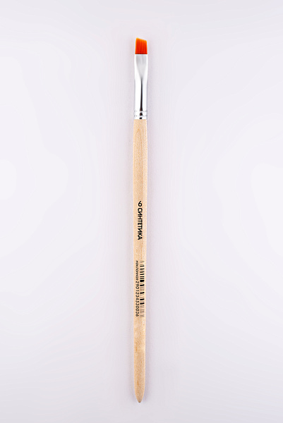 Кисть синтетика наклонная № 6