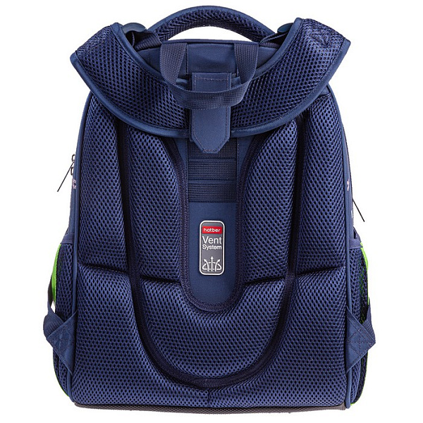 Рюкзак Hatber ERGONOMIC Classic -Я Улитка- 37Х29Х17 см EVA материал светоотраж. 2 отделения 2 кармана в комплекте с термосумкой