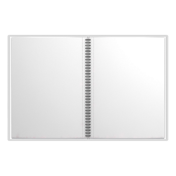 Папка-портфолио пластиковая ErichKrause® Rose Flamingo, c 40 карманами, A4 (в пакете по 4 шт.)