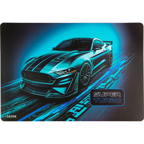 Накладка на стол "deVENTE. Super Turbo" 43x29 см, пластиковая 500 мкм, с цветным рисунком, индивидуальная упаковка