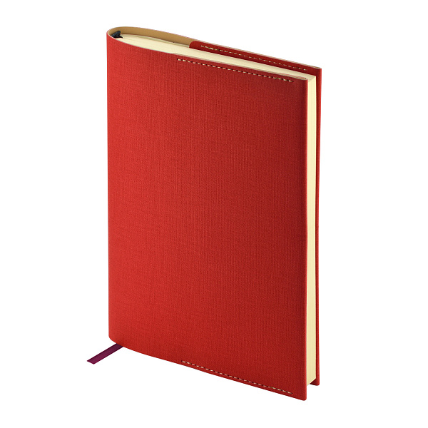 Ежедневник недат. А5 "SORRENTO" (КРАСНЫЙ)