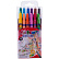Карандаши восковые 12 цветов Crown "ArtStory", МИНИ, круглый корпус, выкручивающийся стержень, ПВХ упаковка