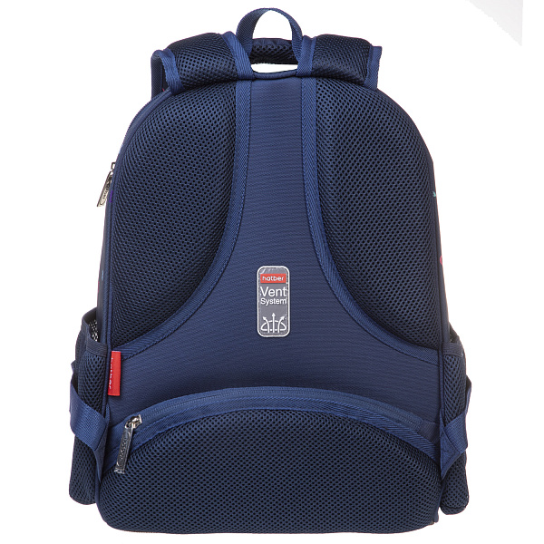 Рюкзак Hatber ERGONOMIC light -Game- 38х29х12,5см EVA материал нагрудная стяжка светоотраж. 1 отделение 2 кармана и 1 потайной на спинке