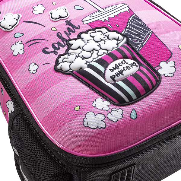 Рюкзак Hatber ERGONOMIC Classic -Попкорн- 37Х29Х17 см EVA материал светоотраж. 2 отделения 2 карман