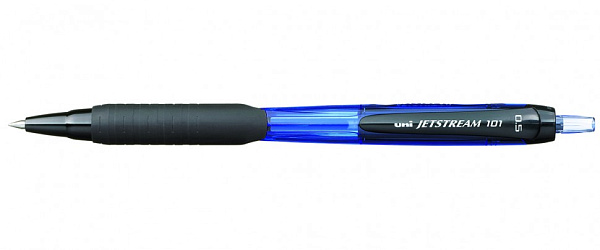 Ручка шариковая автомат. 0,5 мм Uni Jetstream СИНЯЯ, SXN-101-05N