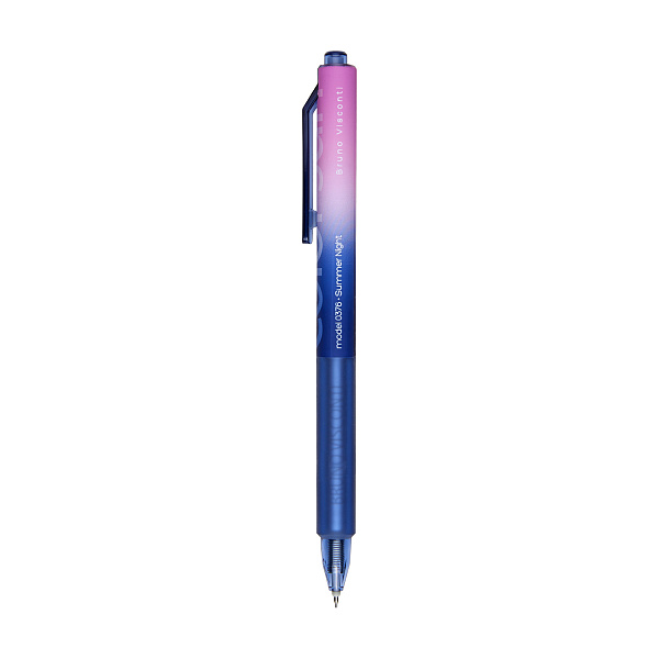 Ручка гелевая автомат. 0,38 мм "ColorSurf.Bright" СИНЯЯ (3 цвета корпуса)