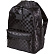 Рюкзак "deVENTE. TOTAL BLACK" подростковый 44x31x20 см (19 л) 650 г, текстильный  жаккардовой клеткой, уплотненная спинка