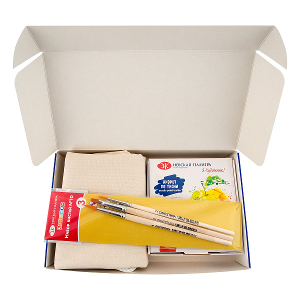 Набор для росписи по ткани "Я-Художник!" "Распиши рюкзак"