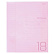 Тетрадь 18 листов в линию Пластиковая обложка "Розовая" блок офсет 65г/кв.м на скобе 