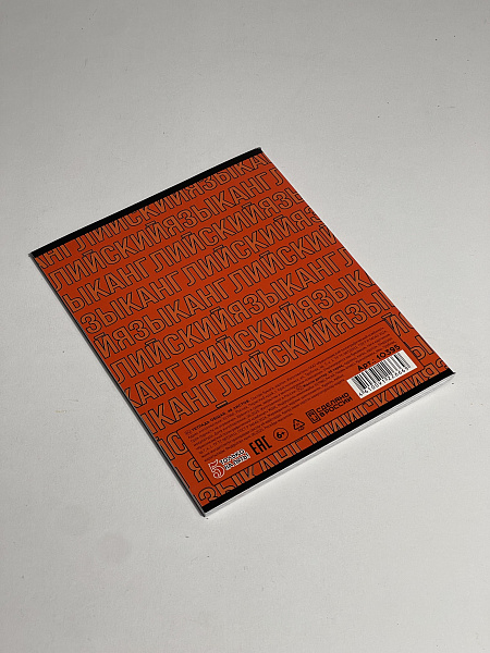 Тетрадь предметная 48 листов  "Фразочки"  Английский язык, со справочным материалом, обложка мелованный картон, блок офсет