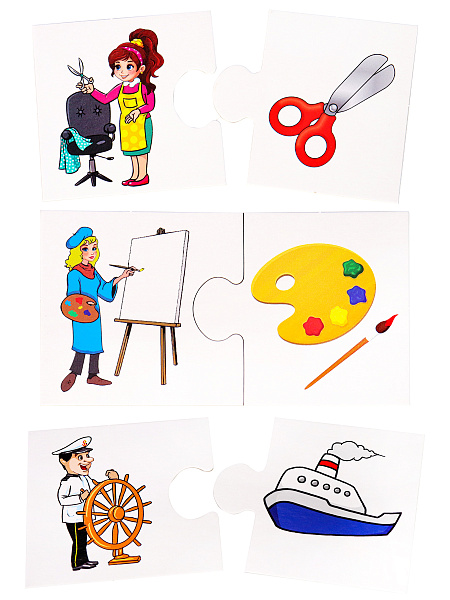 Игра развивающая Профессии:"АССОЦИАЦИИ МАЛЫШАМ. ПРОФЕССИИ"