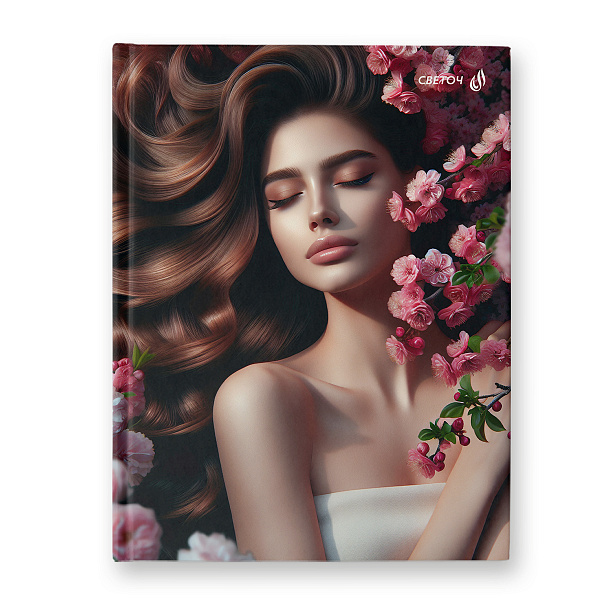 Бизнес-блокнот A5 80 л. кл. "Я идеальная!" глянцевая ламинация,  01680 "Светоч"