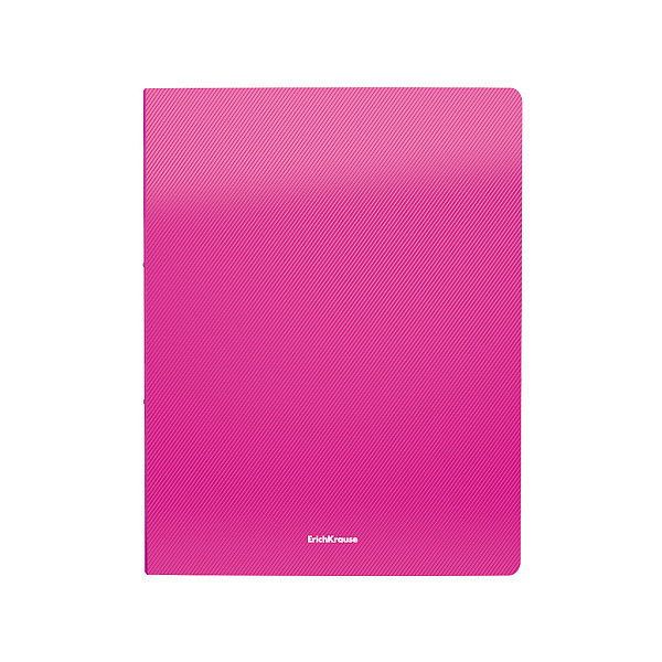 Папка файловая пластиковая ErichKrause® Diagonal Vivid, c 20 карманами, A4, ассорти (в пакете по 4 шт.)