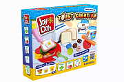 Масса для лепки Joy Doh, набор TOAST CREATION - ТОСТЕР, 15 аксессуаров, 3 баночки с тестом, (3 х 50 г.), 1/12