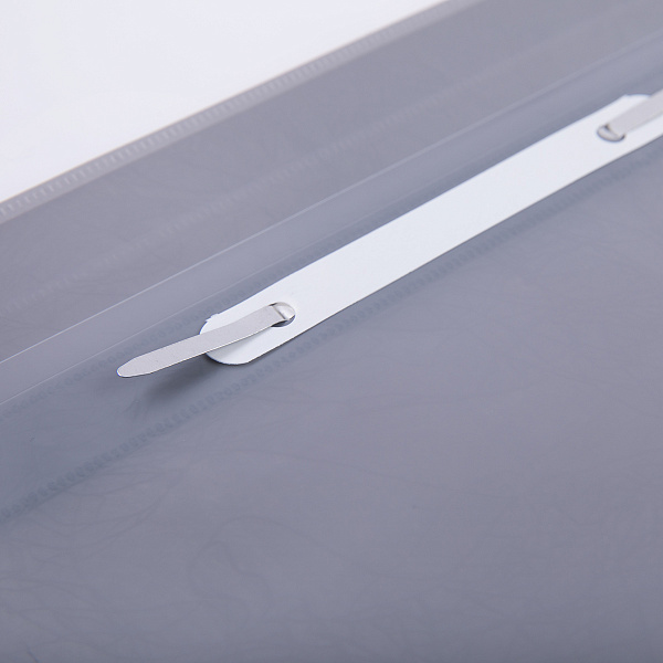 Скоросшиватель A4 "Expert Complete" Premier 140/180 мкм волокно серый NEW