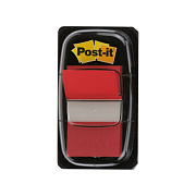 Закладки Post it (индекс) красная, 50 шт. шир.2,5см