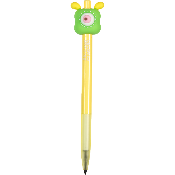 Карандаш вечный автомат.  2 мм "deVENTE. Big Eyes Monster" с декор.элементом, наконечник метал