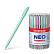Ручка шариковая ErichKrause Neo® Stick Pastel 0.7, Super Glide Technology цвет чернил синий 