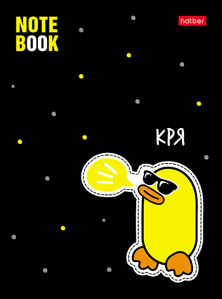 Записная книжка А6 48 л. кл. тв.переплет глянц. ламин. "УтяКря" 