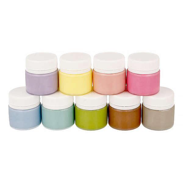 Акрил 9 цв. 20 мл. "VISTA-ARTISTA" idea для декора матовая, набор