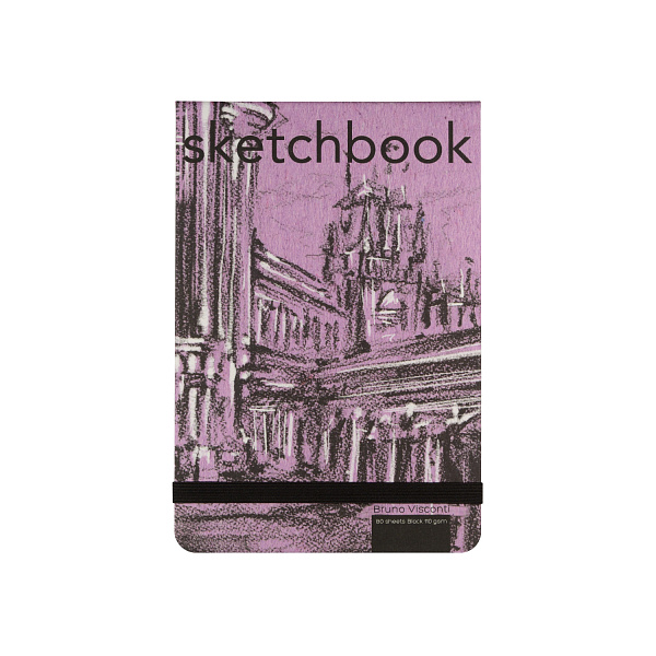 SKETCHBOOK BV, 140х210 мм, 80Л, ЧЕРНЫЙ 110 гр. В ТВЕРДОМ ПЕРЕПЛЕТЕ (4 ВИДА) (10129060/291119/0035314,КИТАЙ)