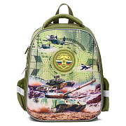 Рюкзак Hatber ERGONOMIC-Танки- 37X29X17 СМ EVA материал светоотраж. 2 отделения 2 кармана