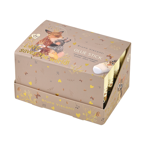 Клей-карандаш  15 г "LOVE ME" на PVP основе