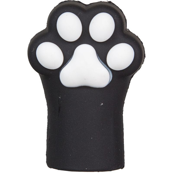 Точилка 1 отв. "deVENTE. Cat Paw" 28x21x42 мм, пластиковая с покрытием Soft Touch, каждая в индивидуальном пакете с с индивидуальной маркировкой