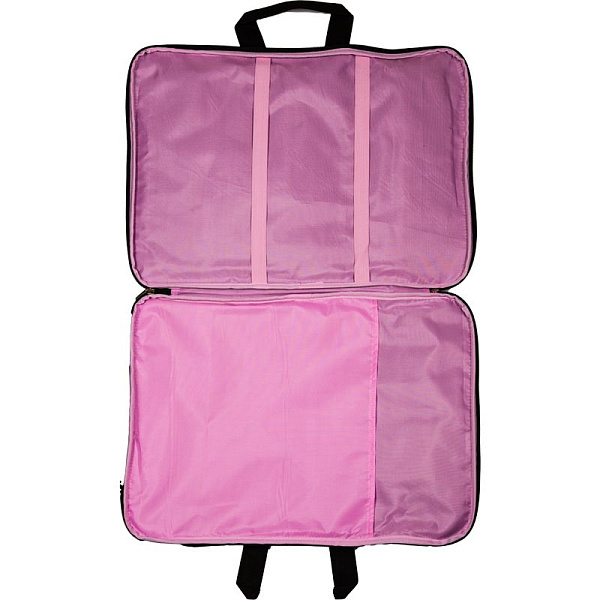 Сумка-рюкзак для рисования "deVENTE. Limited Edition. Cats" А3+ (36x50x2 см) 500 г, текстильная, с подкладом, 1 отд. на молнии, 2 передних кармана на молнии, с 2-мя ручками и регулируемыми уплотненными лямками, внутри большой карман и резинки для уде